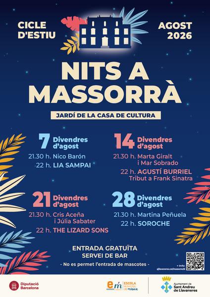 Nits a Massorr&agrave; 2026