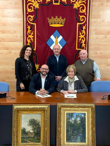 Donaci&oacute; quadres Marta Brutau