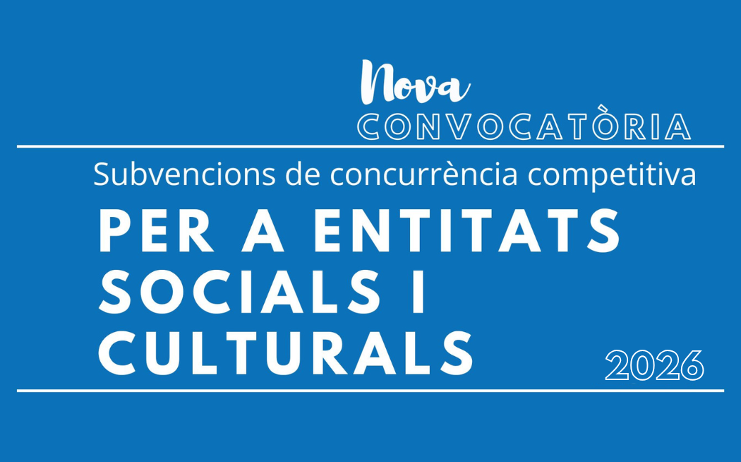 Subvencions entitats