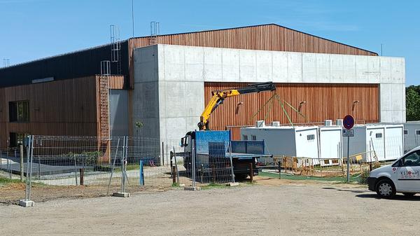 Trasllat dels m&ograve;duls dels vestidors