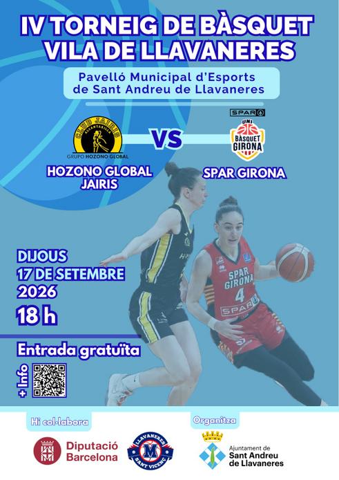 Torneig de B&agrave;squet Vila de Llavaneres