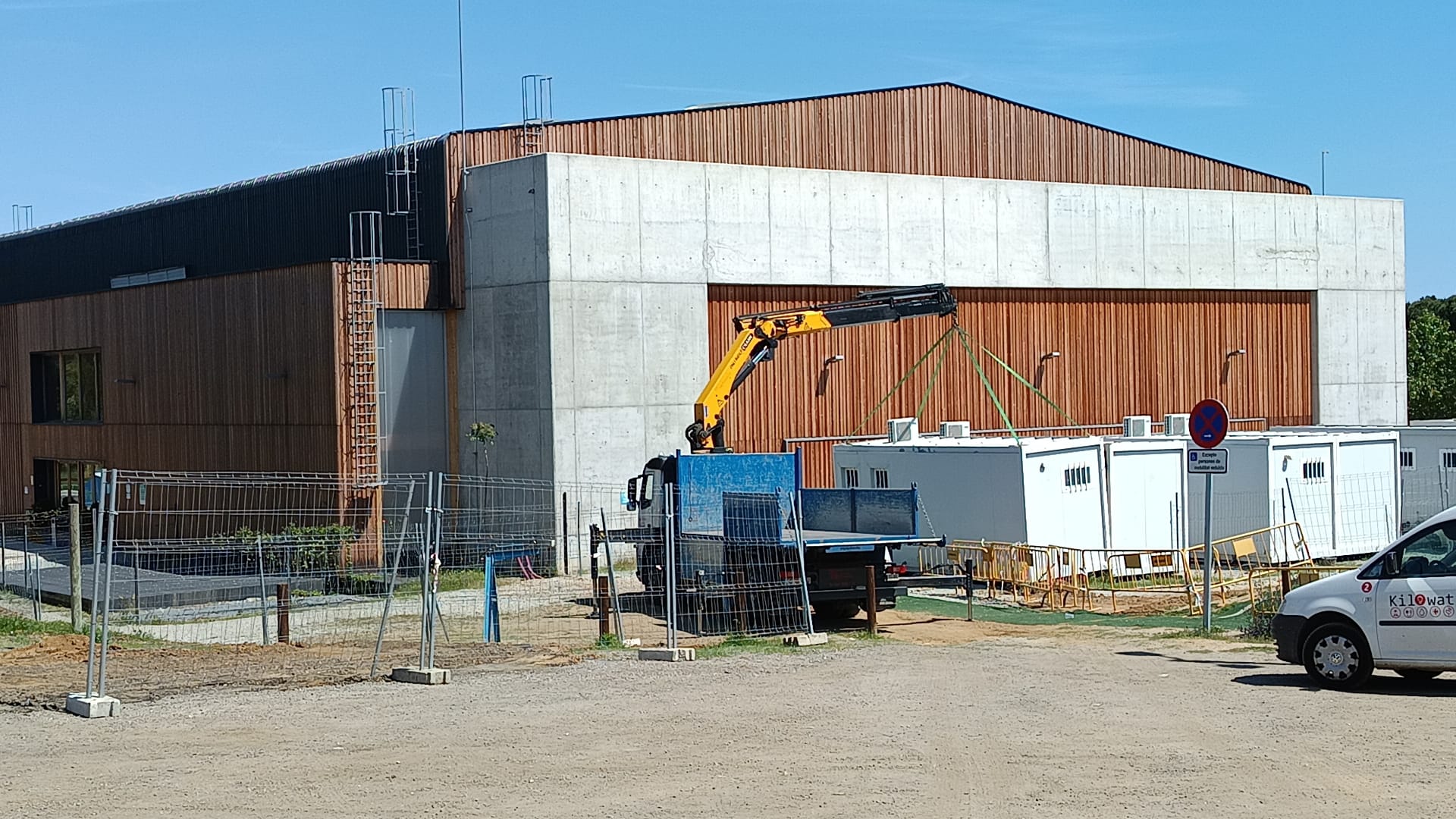 Trasllat dels m�duls dels vestidors