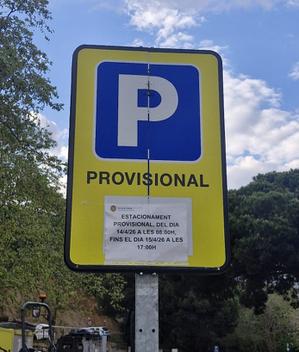 Estacionament excepcional