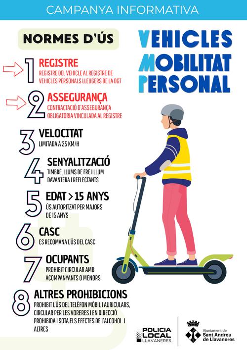 Normativa patinet el&egrave;ctric