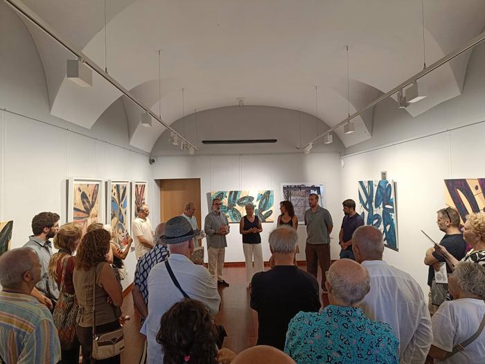 Inauguraci&oacute; de l'exposici&oacute;, el 4 de setembre a Can Caralt