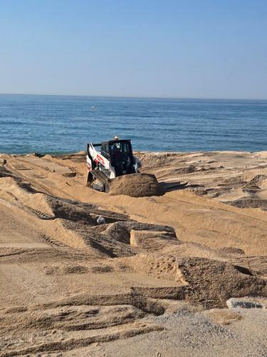 Manteniment de la platja