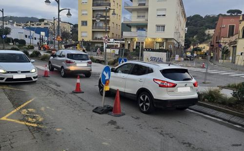 Tasques de manteniment del clavegueram pg de les Monges