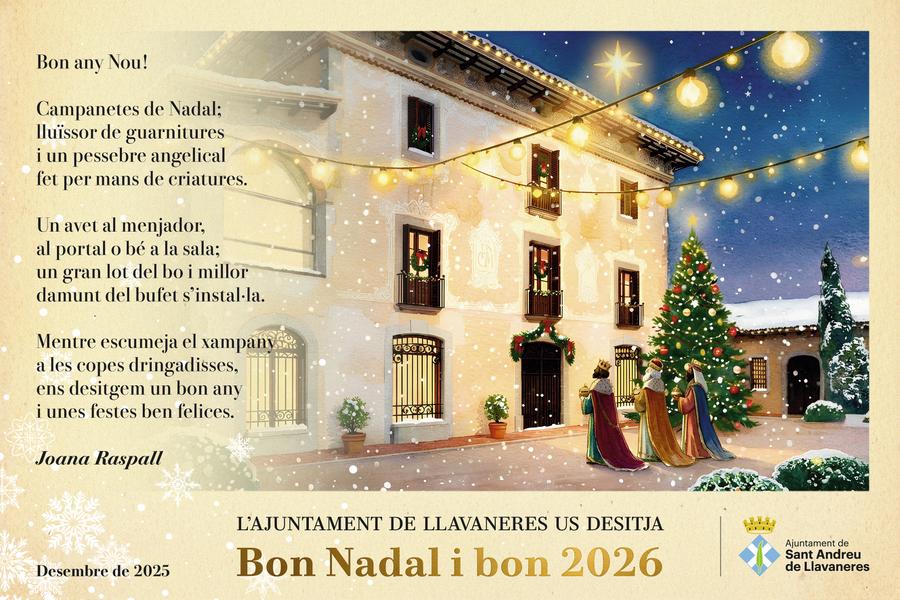 Felicitaci&oacute; de Nadal