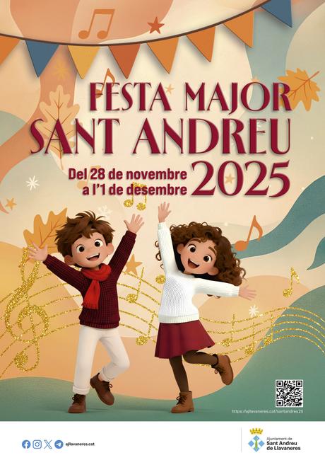 El cartell de la Festa Major de Sant Andreu 2025