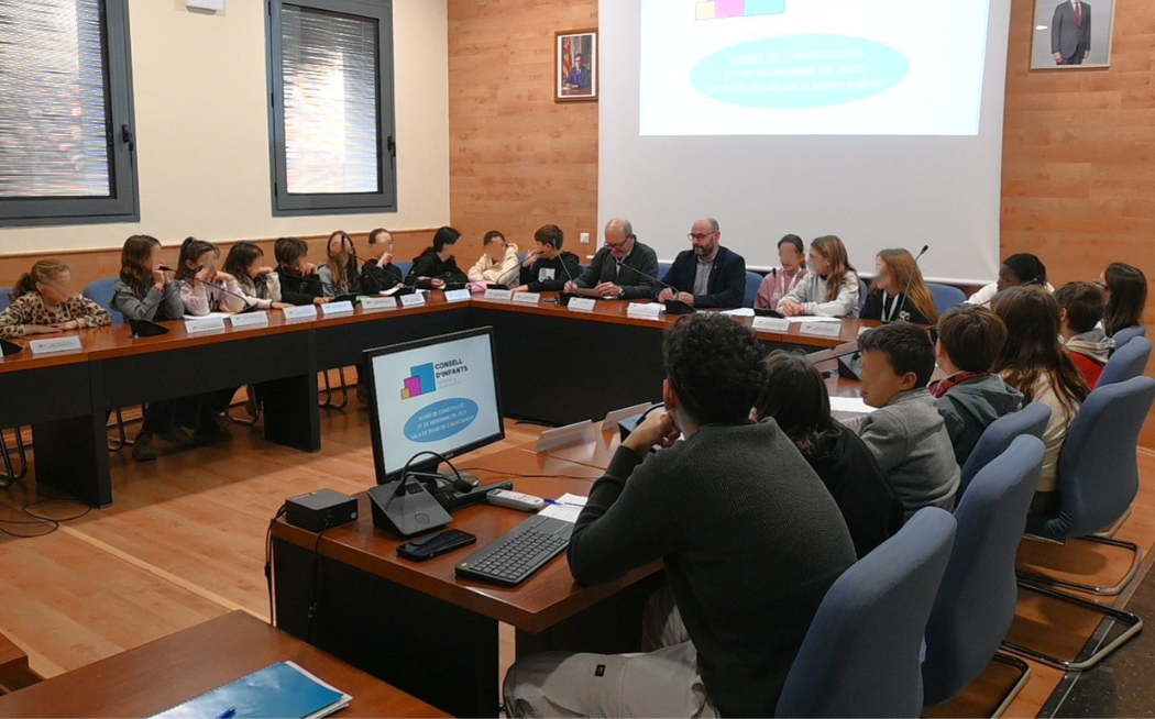 Sessi inaugural del Consell d'infants