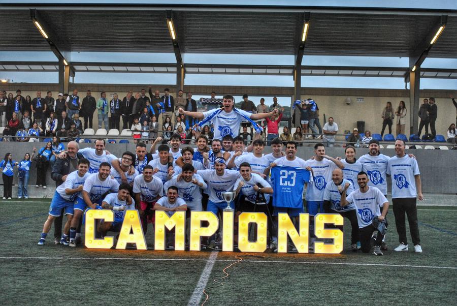 CE LLavaneres campió de lliga 2025 i ascens de categoria