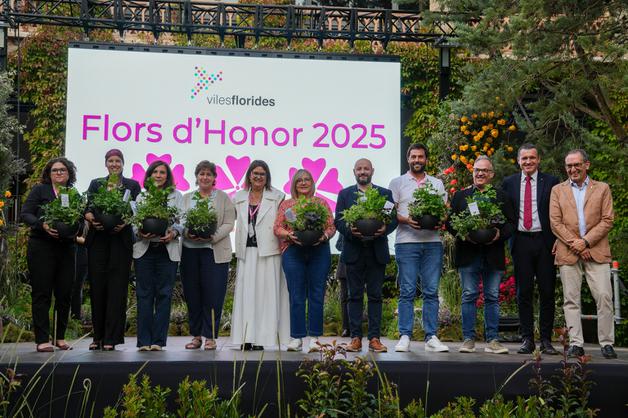Lliurament de les flors d'honor