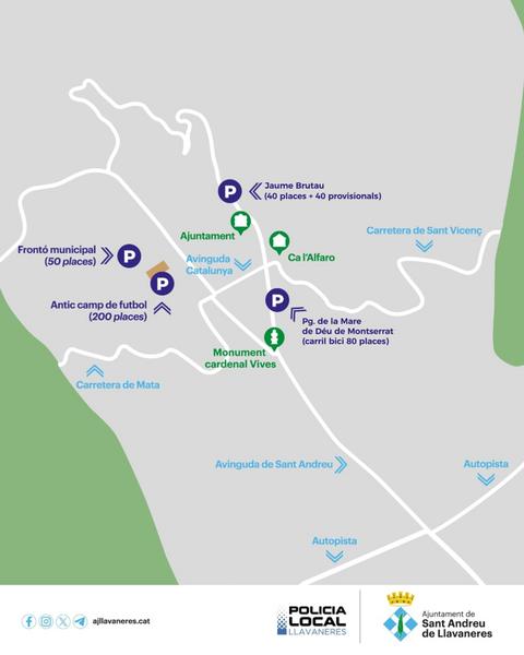 aparcament cavalcada