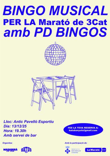Bingo musical cartell