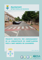 Projecte executiu de la urbanització de l´Ametllareda, fase A.