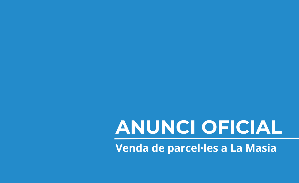 Anunci oficial