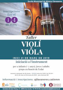 taller violí i viola