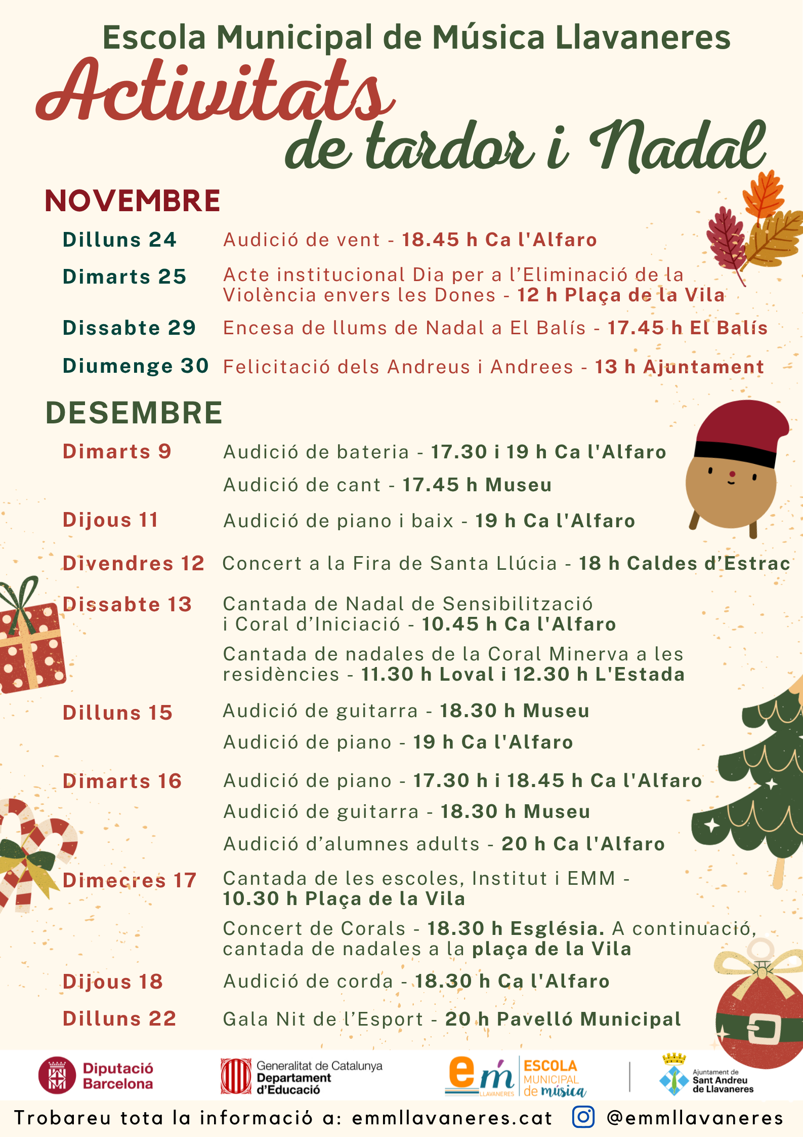 Actes EMM novembre i desembre 25