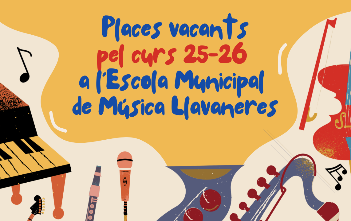 Places vacants 25-26